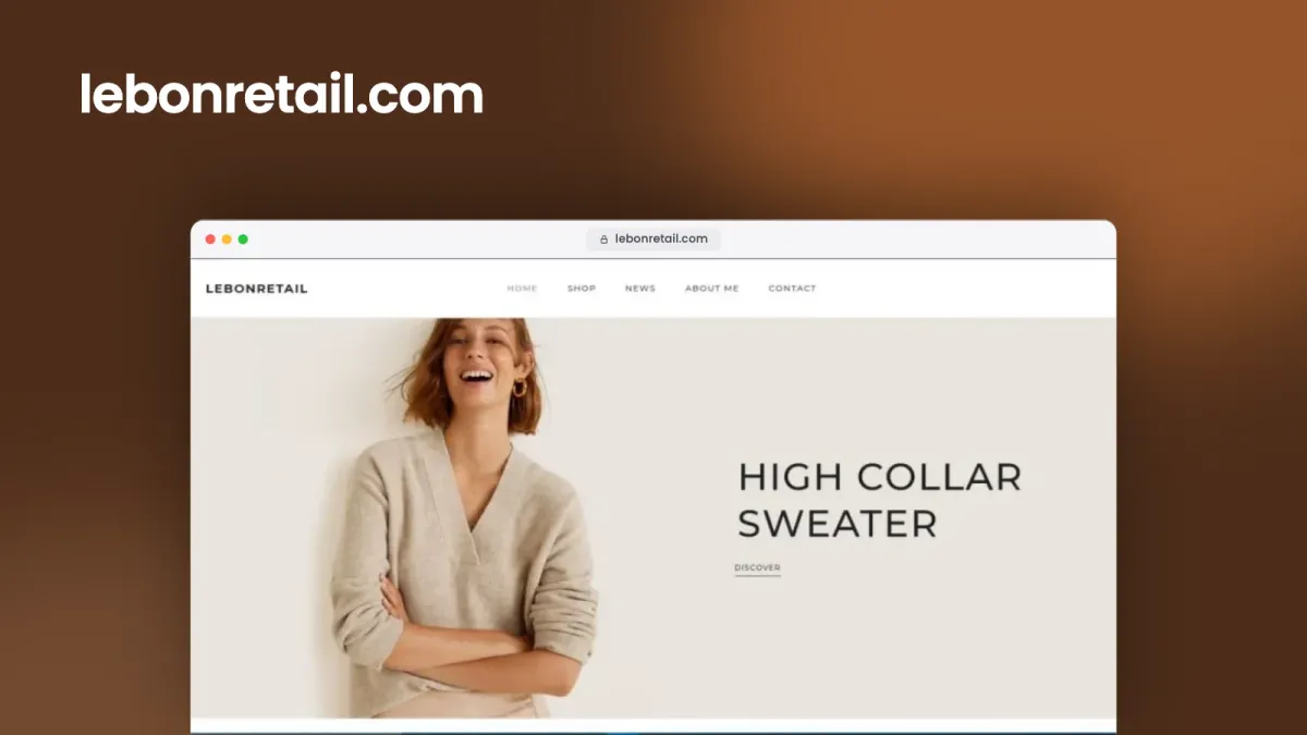 LebonRetail lazımlı məhsulların satışı üçün veb sayt – 3