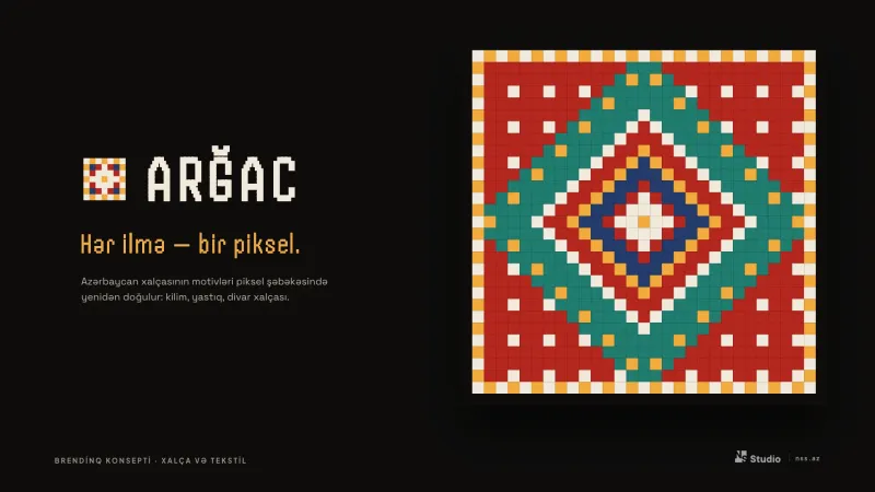 Arğac — tekstil brendi üçün brend konsepti