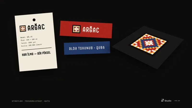 Arğac — tekstil brendi üçün brend konsepti – 4