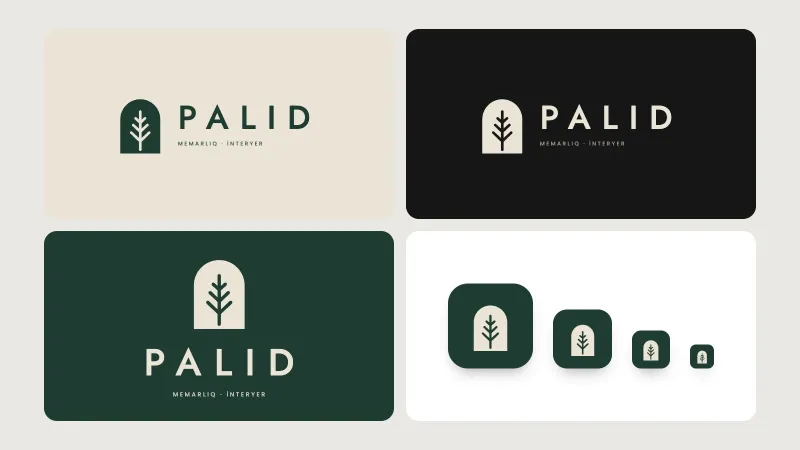 Palıd — memarlıq studiyası üçün brend konsepti – 1